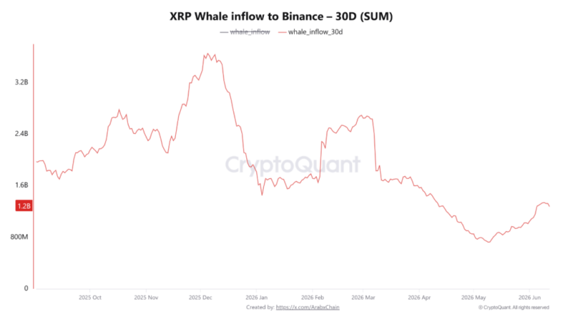 XRP whales are on a buying spree via Binance